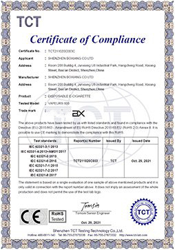 Vape Certificates (1)